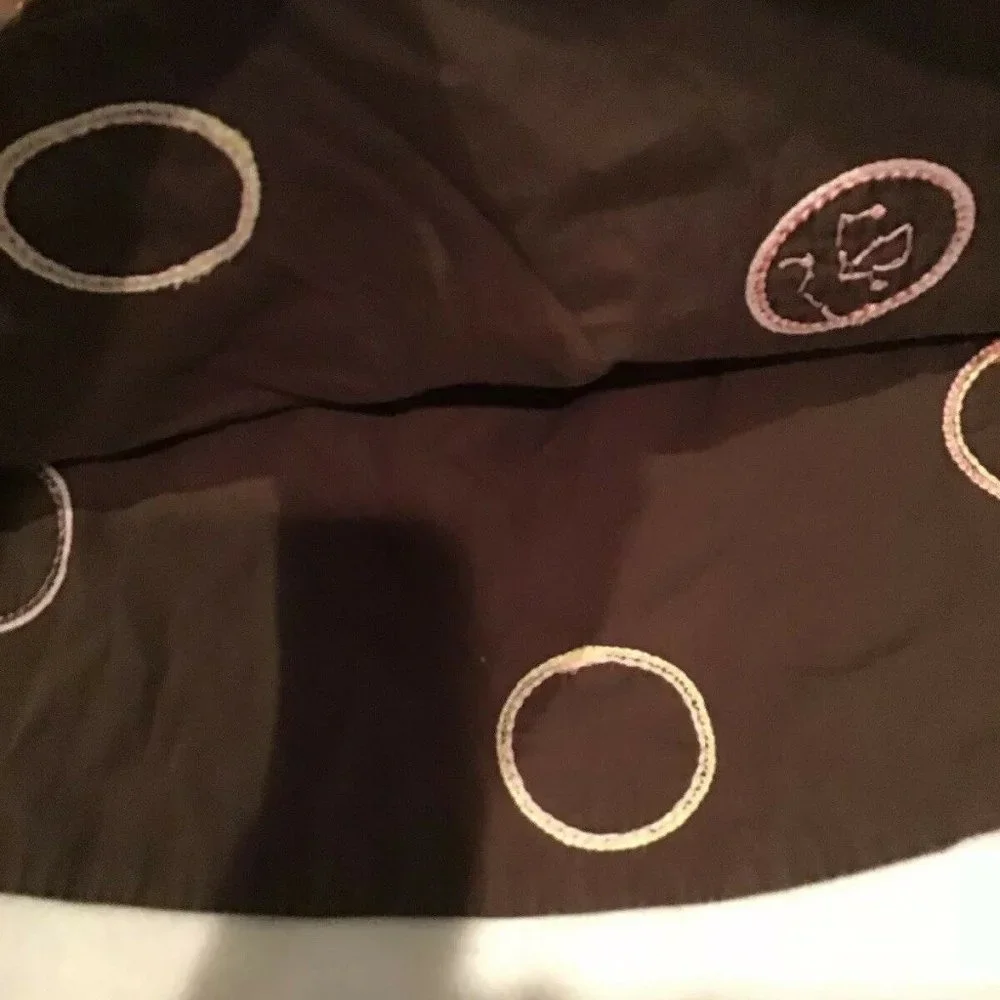 Gymboree brown polka dot skirt 5